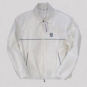 Sergio Tacchini Ivory Windbreaker Jacket